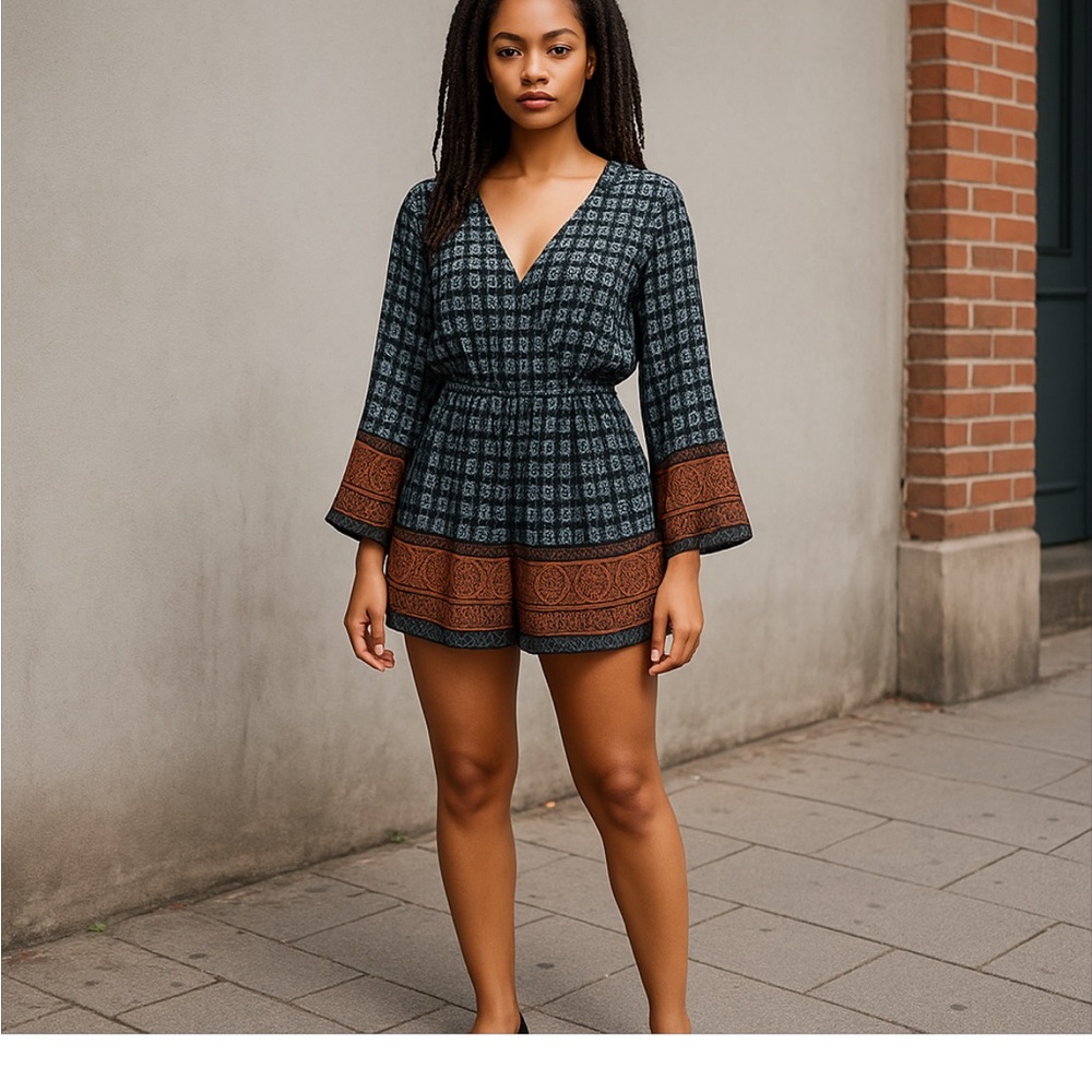 🎉host pick! Purple snow romper